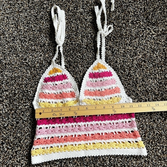 Forever 21 Multicolor Crochet Top - Picture 2 of 4